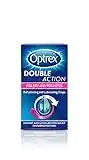 Optrex Double Action Eye Drops For Dry And Tired Eyes, Rehydrating And Lubricating Eye Relief Drops, 10ml.