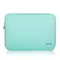 Arvok 17 17.3 Pouces Housse Ordinateur Portable Pochette en Néoprène Protection Sacoche pour PC Chromebook Ultrabook Netbook Tablette (Vert Clair)