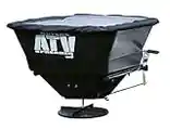 Buyers Products ATVS100 ATV All-Purpose Broadcast Spreader 100 lbs. Capacity with Rain Cover, Black