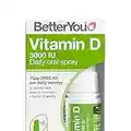 BetterYou Vitamin D Daily Oral Spray, Natural Peppermint, 15ml