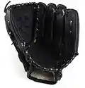 Acidea Baseball Glove, Catchers mitt Adult, Softball Mitt Right Hand Throw, Left Hand Glove For Kids Adult 11.5 Inch, Black