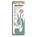 Jordan ® | Step 1 Green Clean | Spazzolino da denti per bambini sostenibile 0-2 anni | Setole extra morbide a base biologica, manico riciclato all'84% | Colori misti | Confezione da 3 unità