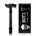 Boti Butterfly Safety Razor Men’s Shaving Traditional Professional Razor –Razor for Men Gift with Included