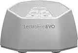 LectroFan Evo - White Noise Machine and Non-Looping Fan Sounds with Sleep Timer (White)