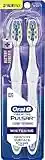 Oral-B Pulsar 3D White Pulsar Battery Toothbrush, Soft, 2 Count (Colors May Vary)