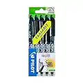 Pilot Frixion Erasable Rollerball Pen Set - Black, Pack of 5