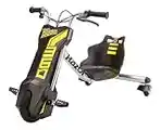 Razor PowerRider 360, Triciclo elettrico con drift system, colore: Giallo/Nero