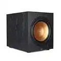 Klipsch Synergy Black Label Sub-120 12” Front-Firing Subwoofer with 200 Watts of continuous & 400 watts of Dynamic Power, and Digital Amplifier for Powerful Home Theater Bass in Black