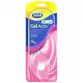 Scholl Solette Gel Activ, Solette Donna per Scarpe Aperte, Azione Ammortizzante e Antiscivolo, Confezione da 1 Paio