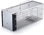 Faicuk Heavy Duty Squirrel Trap Chipmunk Trap Rat Trap and Other Similar-Size Rodents - 16.3” x 6” x 6.7”