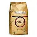 Lavazza, Qualità Oro, Café en Grano, Ideal para la Máquina de Café Espresso, con Notas Aromáticas de Frutas y Flores, 100% Arábica, Intensidad 5, Tueste Medio, Paquete de 1 kg