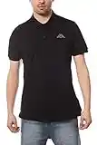 Kappa Peleot, Polo Uomo, Black, 3XL