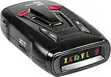 Whistler CR70 Laser Radar Detector: 360 Degree Protection and Voice Alerts - Black