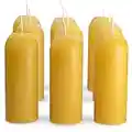 UCO 12-Hour Natural Beeswax, Long-Burning Emergency Candles for Candle Lantern, 9 Pack