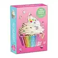 Galison Shaped Mini Jigsaw Puzzle, You’re Sweet Cupcake, 100-Pieces – Cupcake Shaped Puzzle Featuring a Colorful Design, Thick and Sturdy Pieces, Perfect for Family Fun, Multicolor, 1 EA (0735363919)
