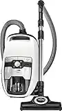 Miele Blizzard CX1 Cat&Dog Ecoline Aspirapolvere a Traino senza Sacco, con Spazzola Turbo per Peli di Animali, 550 W, 2 L, 73 Decibel, Bianco