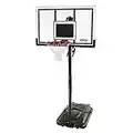 Lifetime 71524 XL Height Adjustable Portable Basketball System, 54 Inch Shatterproof Backboard