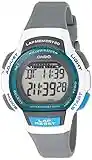 Casio Women's Runner Series Digital Display Quartz Black/White Watch LWS1000H-1AV