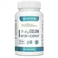 15 Day Colon Detox & Cleanse | Supports Constipation Relief & Bloating with Probiotics | Herbal Laxatives for Regularity & Gut Health Support* | Gluten-Free, Third-Party Tested | 30 Capsules