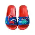 Susenstone Enfants Dinosaure Glisser Sandales Mignon Anti-dérapant Léger Plage Eau Chaussures Piscine Intérieure Extérieure Maison Pantoufles pour Tout-Petits Garçons Filles