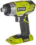 Ryobi RID1801M One+ Impact Driver, 18V (Body Only), 80.0 cm*205.0 mm*190.0 cm, Black