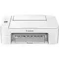 Canon PIXMA TS3351 Farbtintenstrahl-Multifunktionsgerät (Drucken, Scannen, Kopieren, 3, 8 cm LCD Anzeige, WLAN, Print App, 4.800 x 1.200 DPI) Weiss