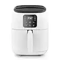 DASH Tasti-Crisp™ Digital Air Fryer with AirCrisp Technology, Custom Presets, Temperature Control, and Auto Shut Off Feature, 2.6 Quart - White