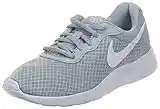 Nike Damen Tanjun Sneakers, Wolf Grey White-Barely Volt-Bl, 41 EU