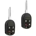 Car Key Fob Keyless Entry Remote Start fits Ford, Lincoln, Mercury, Mazda (CWTWB1U793 4-btn) - Guaranteed to Program