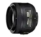 Nikon Obiettivo Nikkor AF-S DX 35 mm f/1.8G, Nero [Versione EU]