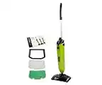 H2O iGO Cordless Steam Mop & Steam Cleaner – Steamer for cleaning Floors, Carpets, Windows, Upholstery, Kitchens & Bathrooms, All Purpose Cleaner for all your steam cleaning needs features 80 min running steam time and 1 litre water tank.