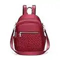 Travistar Zaino Donna Borsa Tracolla 2 In 1 Nylon Impermeabile Zaini Scuola Zaino Piccola Antifurto Per Viaggi Di Scuola Casual Escursionismo Lavoro