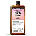 Huile de ricin 900 ml - Pure et Naturelle - barbe, Cheveux, cils, Ongles, Peau - Orgaliane