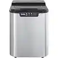 Danby DIM2500SSDB Portable Ice Maker, Countertop Ice Machine Makes 25 lbs of Ice A Day,LED Controls & Self-Clean Mode