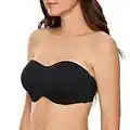 DELIMIRA Donna T Shirt Reggiseni Minimizer con Ferretto Senza Imbottito Taglie Forti Nero 6D