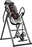 INNOVA HEALTH AND FITNESS ITM5900 Advanced Heat and Massage Inversion Table, Gray/Black