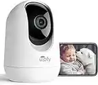 2K Security Camera Indoor for Baby/Dog, ULOFY 360° Pet Camera with Phone App, Pan/Tilt Video Baby Monitor with Super IR Night Vision, Motion Detection & 2-Way Audio, Works with Alexa & Google Assistant