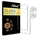 Ailun 2 Pack Screen Protector for iPhone 13 Pro Max [6.7 inch] Display 2021 with 2 Pack Tempered Glass Camera Lens Protector,[9H Hardness]-HD Case Friendly [4 Pack]