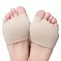 Metatarsal Pads, Foot Cushion Pads for Women and Men, Fabric Soft Socks for Supports Feet Pain Relief, Metatarsal Sleeve Pads for Mortons Neuroma Metatarsalgia Calluses Blisters