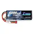 Zeee 2S Lipo Batterie 5200mAh, RC Batterie 7.4V 80C 5200mAh Hardcase Lipo avec Prise Deans T pour RC Voiture RC Camion & Truggy RC Hélicoptères Avion