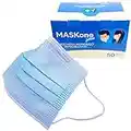 ISN - MaskOne Enfants - Masques chirurgicaux jetables - Emballage individuel - Masques chirurgicaux jetables certifiés CE Lot de 50 pièces - Masque chirurgical pour femmes et petit visages