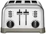 Cuisinart CPT-180 Metal Classic 4-Slice Toaster, Brushed Stainless