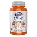 NOW Sports Nutrition, Amino Complete™, Protein Blend With 21 Aminos and B-6, 120 Veg Capsules