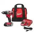 Milwaukee 2801-21P M18 18-Volt Lithium-Ion Compact Brushless Cordless 1/2 in. Drill/Driver Kit