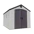 Lifetime 60075 8 x 15 Ft. Outdoor Storage Shed, Desert Sand