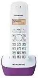 Panasonic KX-TG1611FRF Téléphone solo sans fil DECT sans répondeur Pourpre [Version Française]