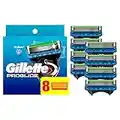 Gillette ProGlide Power Men's Razor Blade Refill Catridges, 8 Count