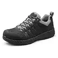 Safety Shoes Mens Steel Toe Cap Trainers Oil & Slip Resistant Puncture Proof Waterproof Work Shoes Composite Toe Shoes Industrial & Construction Anti-Static Insulation Safety Footware Size UK 8.5