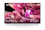 Sony XR-75X90K/P BRAVIA XR 75 Zoll Fernseher (Full Array LED, 4K Ultra HD, High Dynamic Range (HDR), Smart TV (Google), 2022 Modell), Schwarz