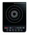 Tefal Everyday Induction Portable Hob, integrated timer, 6 pre-set functions, 9 power levels from 450W to 2100W, Black, IH201840, 13.46 x 10.87 x 2.2 cm